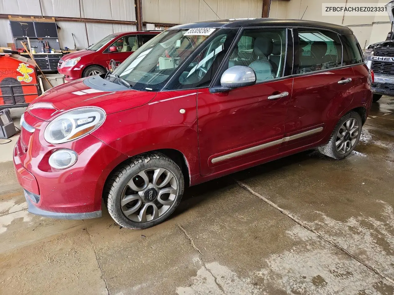 2014 Fiat 500L Lounge VIN: ZFBCFACH3EZ023331 Lot: 55309286