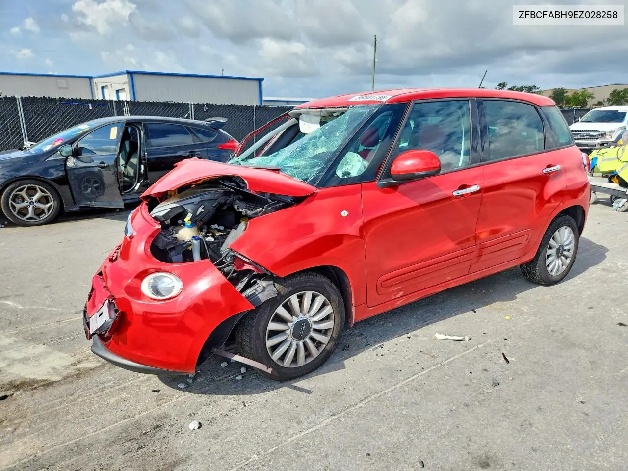 2014 Fiat 500L Easy VIN: ZFBCFABH9EZ028258 Lot: 56601736
