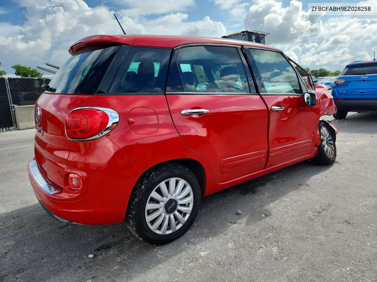 2014 Fiat 500L Easy VIN: ZFBCFABH9EZ028258 Lot: 56601736