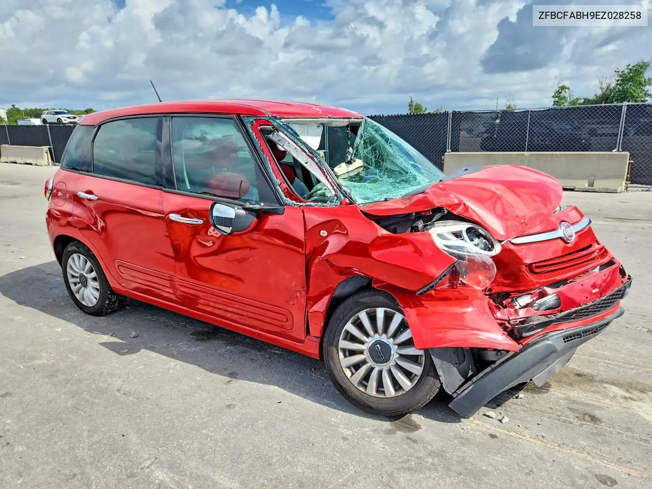 2014 Fiat 500L Easy VIN: ZFBCFABH9EZ028258 Lot: 56601736