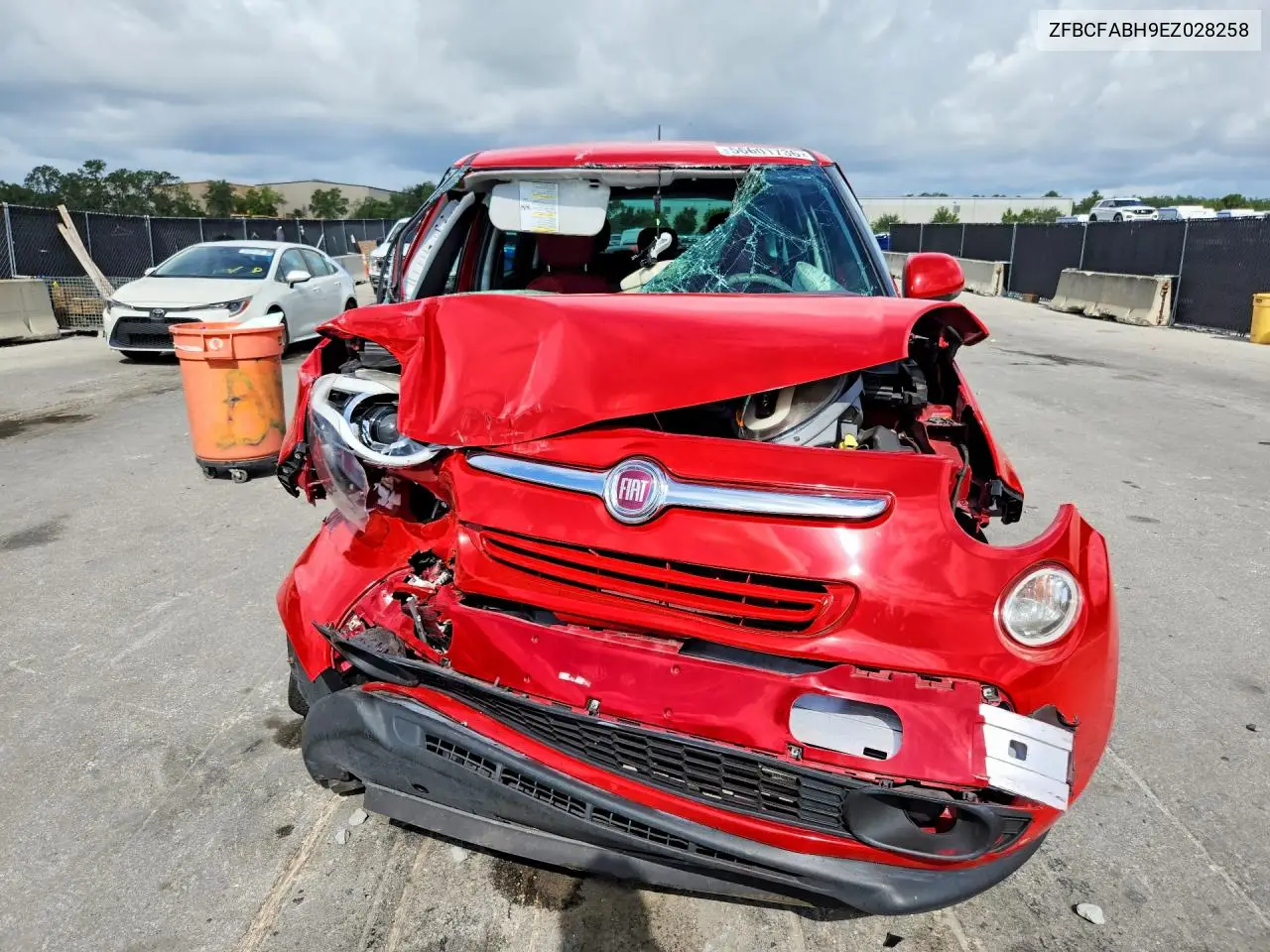 2014 Fiat 500L Easy VIN: ZFBCFABH9EZ028258 Lot: 56601736