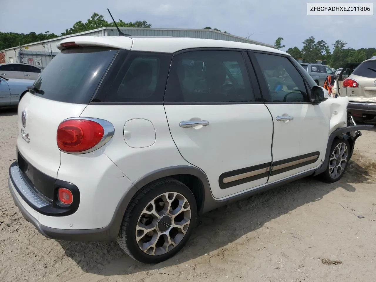 2014 Fiat 500L Trekking VIN: ZFBCFADHXEZ011806 Lot: 57388714