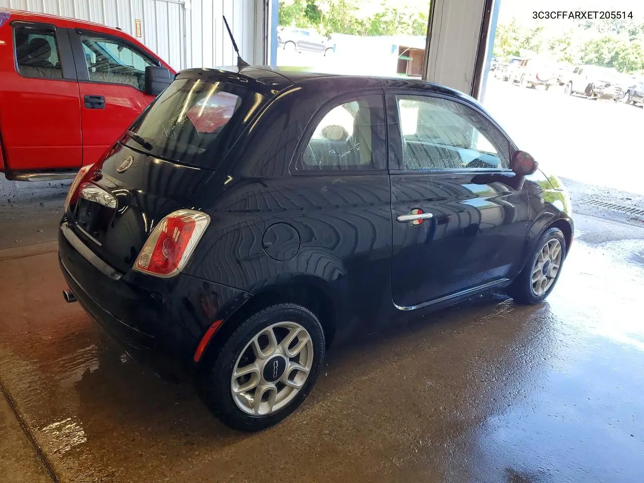2014 Fiat 500 Pop VIN: 3C3CFFARXET205514 Lot: 57819256