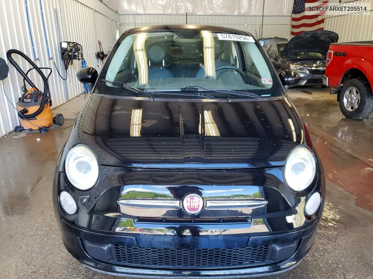 2014 Fiat 500 Pop VIN: 3C3CFFARXET205514 Lot: 57819256
