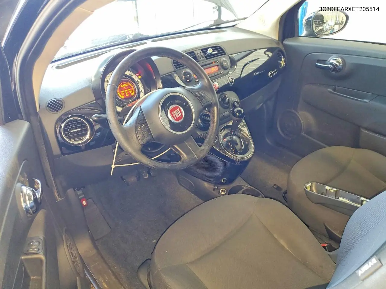 2014 Fiat 500 Pop VIN: 3C3CFFARXET205514 Lot: 57819256