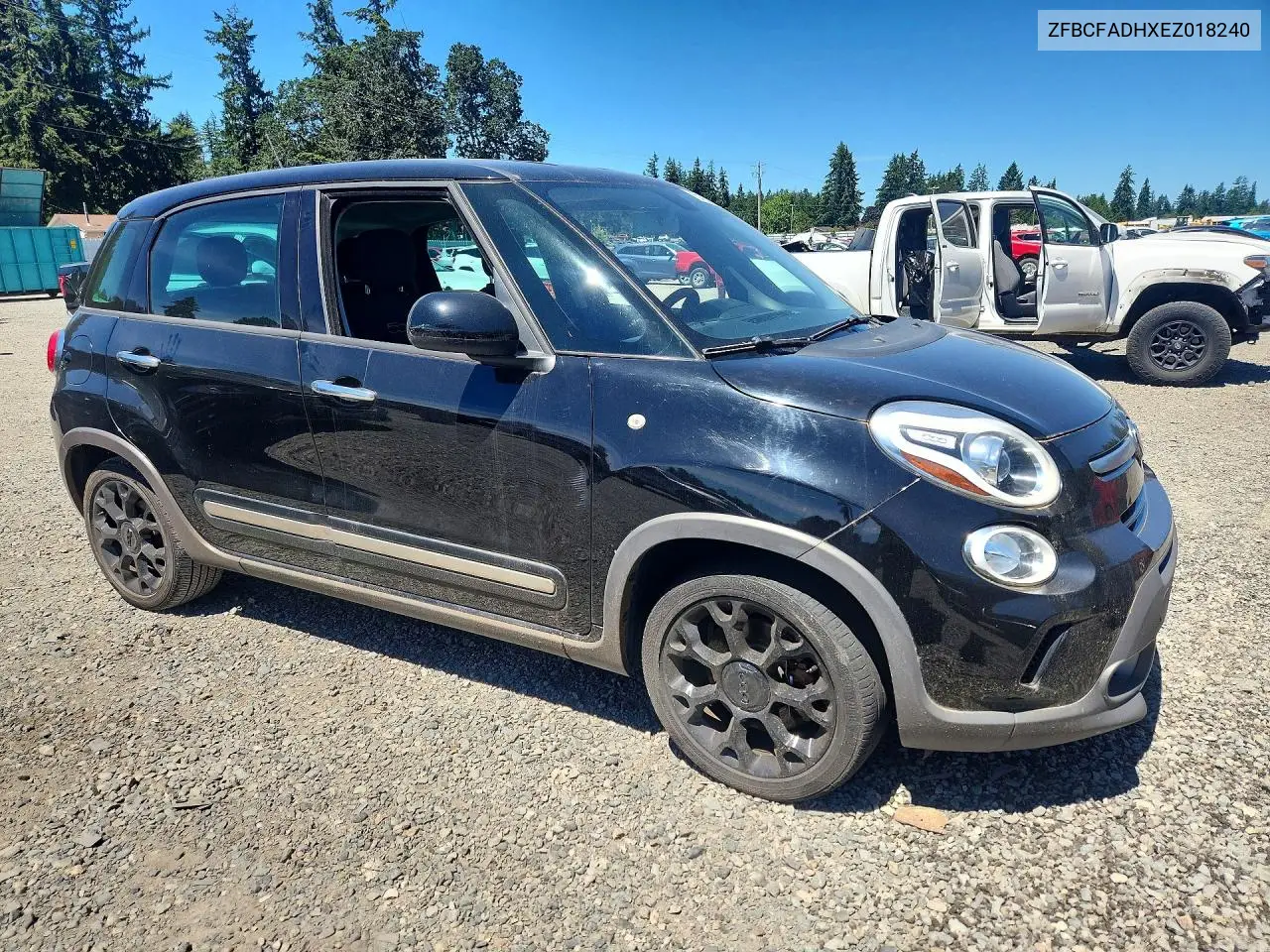 2014 Fiat 500L Trekking VIN: ZFBCFADHXEZ018240 Lot: 57905906