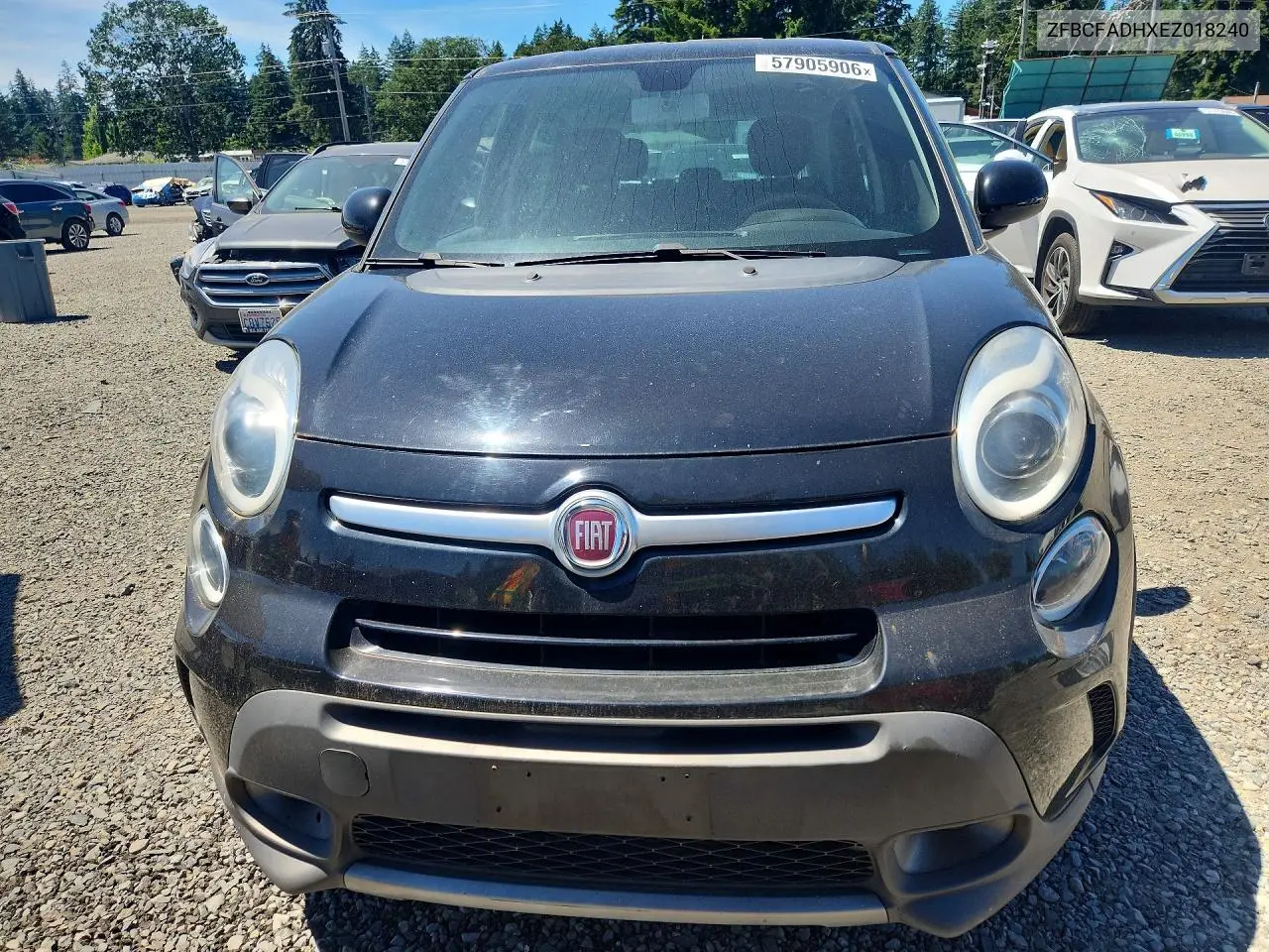 2014 Fiat 500L Trekking VIN: ZFBCFADHXEZ018240 Lot: 57905906