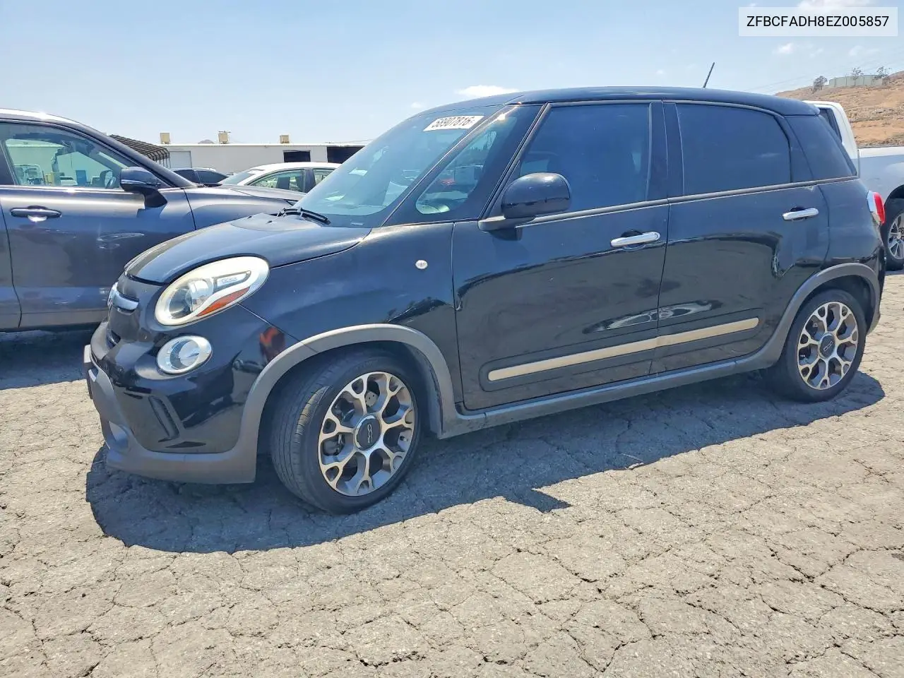 2014 Fiat 500L Trekking VIN: ZFBCFADH8EZ005857 Lot: 58907816