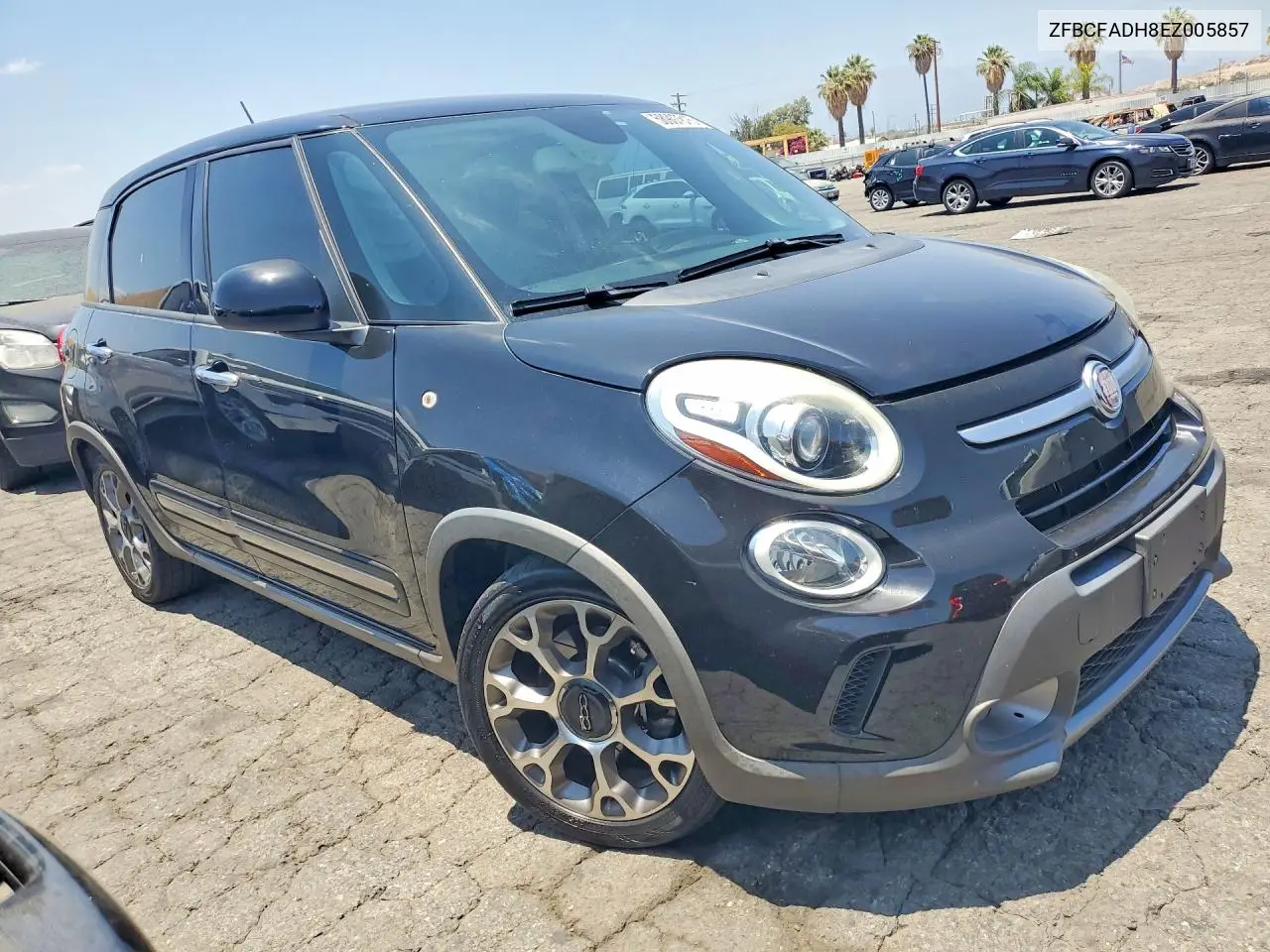 2014 Fiat 500L Trekking VIN: ZFBCFADH8EZ005857 Lot: 58907816