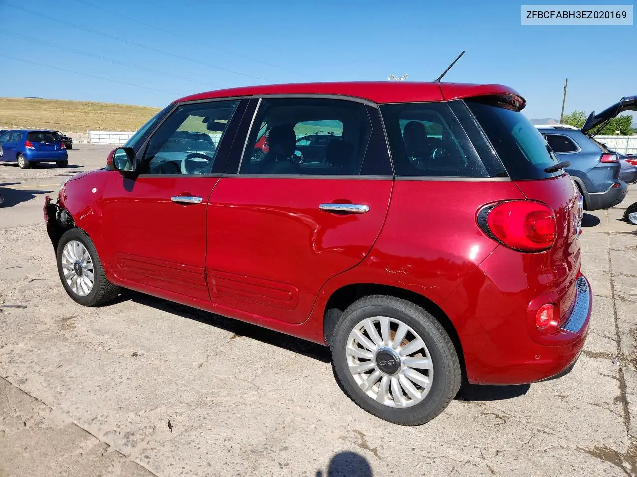 2014 Fiat 500L Easy VIN: ZFBCFABH3EZ020169 Lot: 59013346