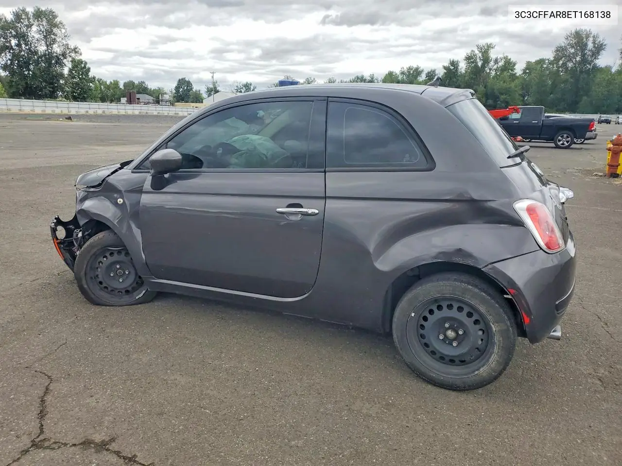 2014 Fiat 500 Pop VIN: 3C3CFFAR8ET168138 Lot: 59198816