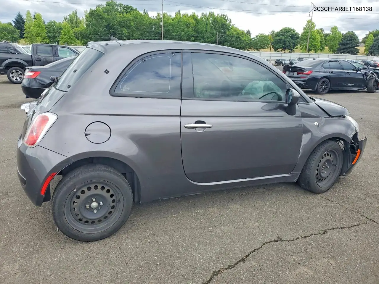 2014 Fiat 500 Pop VIN: 3C3CFFAR8ET168138 Lot: 59198816