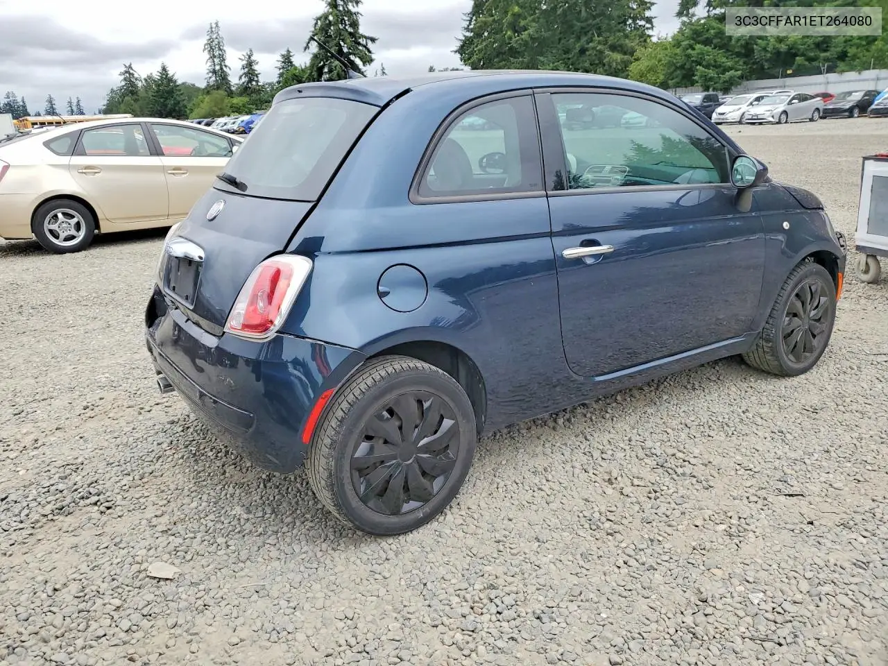 2014 Fiat 500 Pop VIN: 3C3CFFAR1ET264080 Lot: 60149516