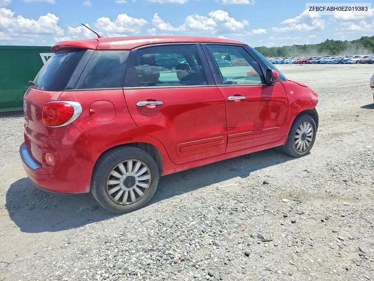 2014 Fiat 500L Easy VIN: ZFBCFABH0EZ019383 Lot: 61153876