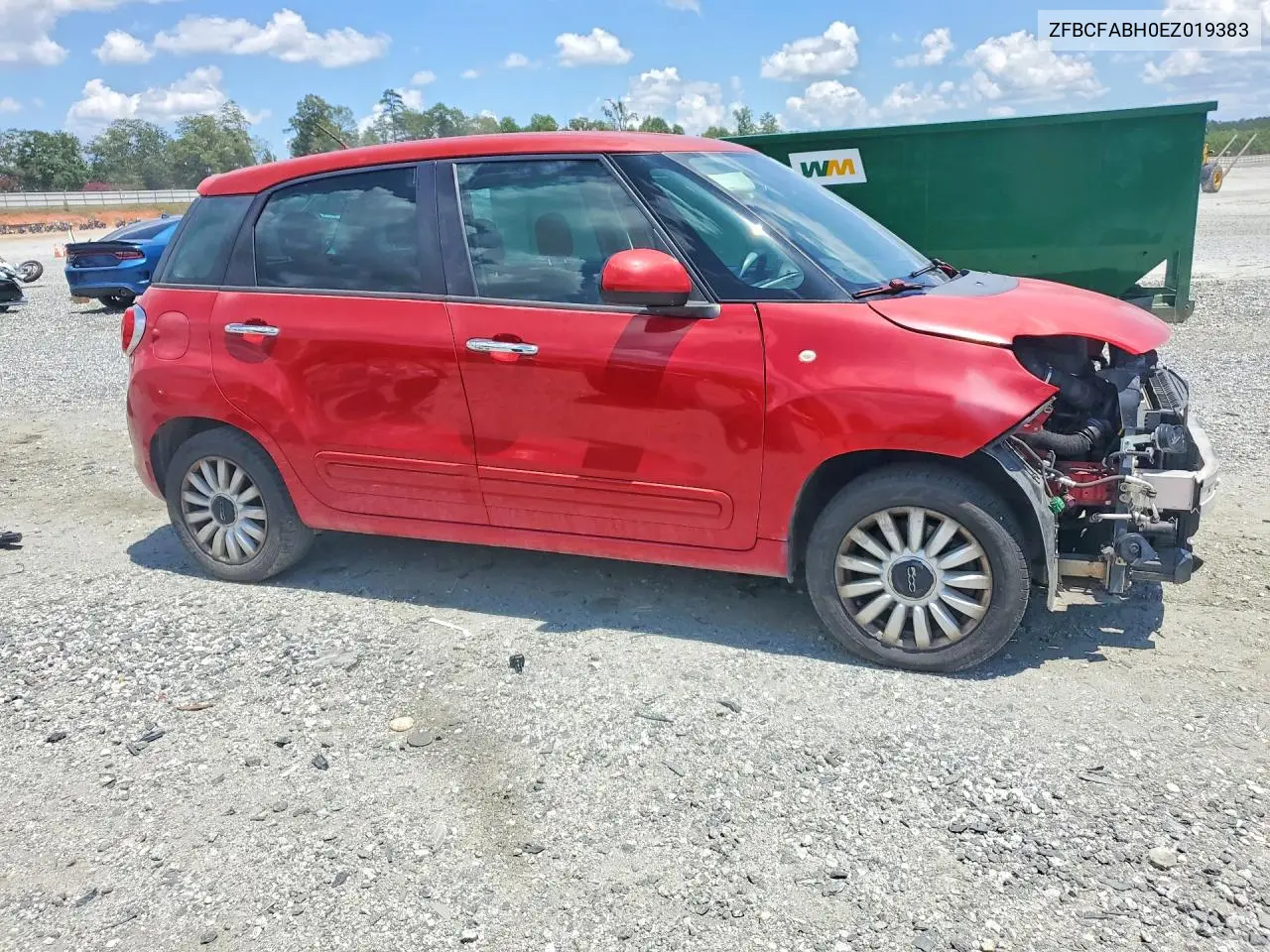 2014 Fiat 500L Easy VIN: ZFBCFABH0EZ019383 Lot: 61153876
