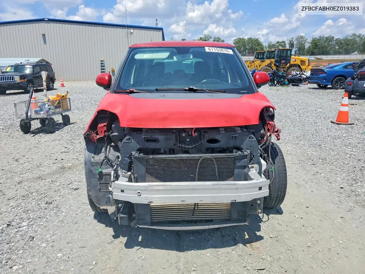 2014 Fiat 500L Easy VIN: ZFBCFABH0EZ019383 Lot: 61153876