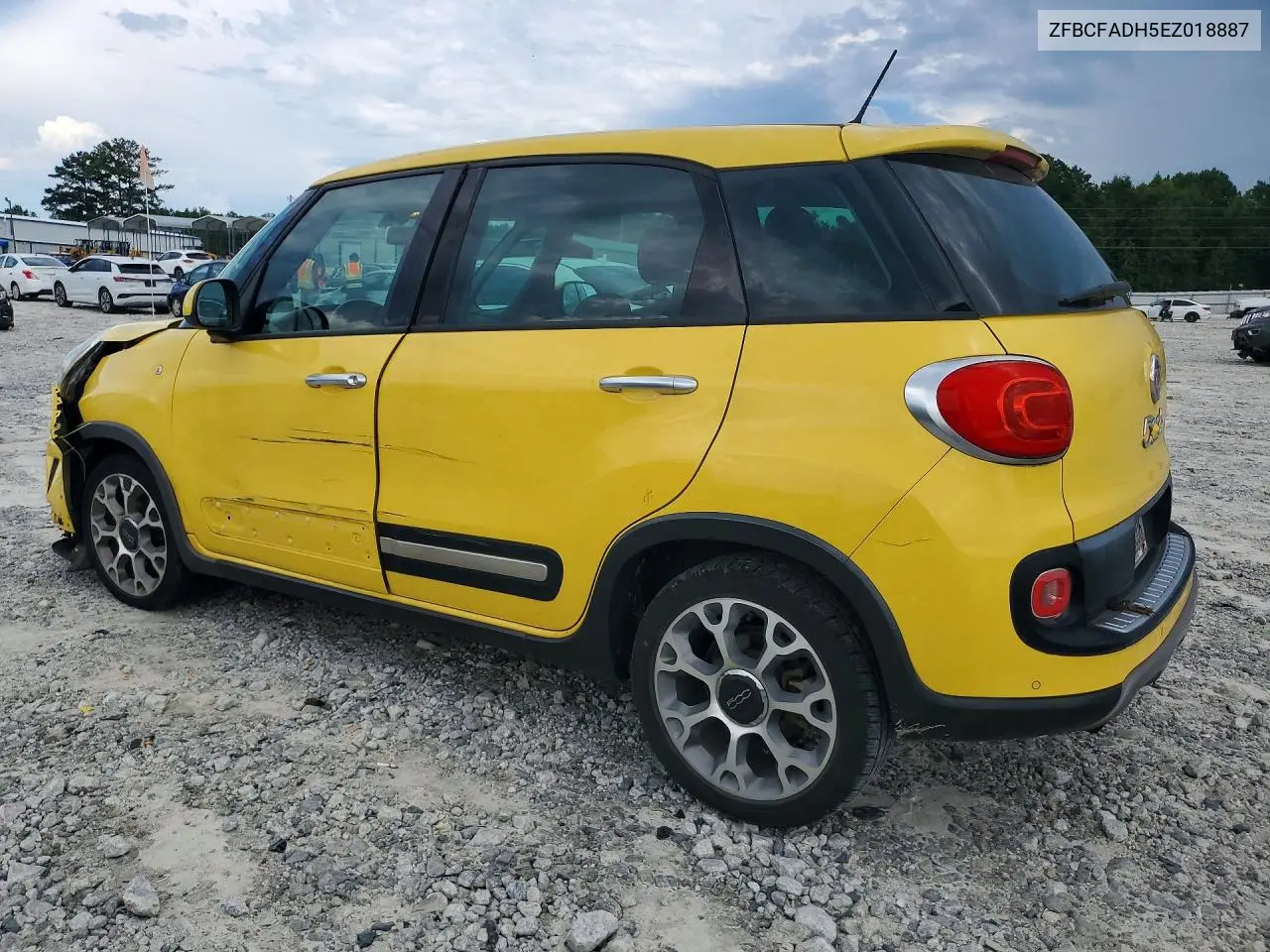 2014 Fiat 500L Trekking VIN: ZFBCFADH5EZ018887 Lot: 61204996