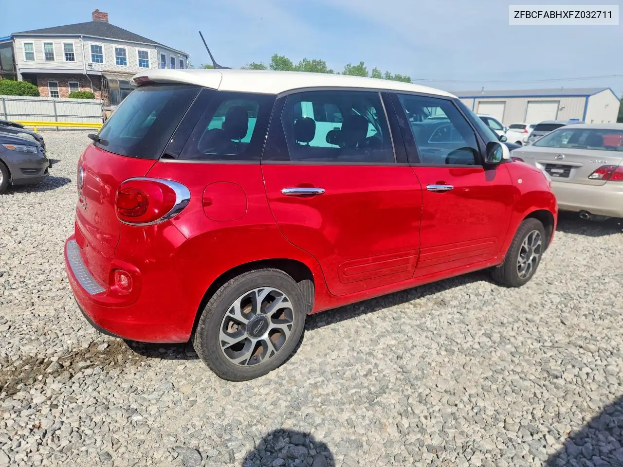 2015 Fiat 500L Easy VIN: ZFBCFABHXFZ032711 Lot: 56512766