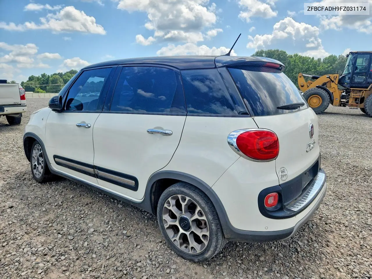 2015 Fiat 500L Trekking VIN: ZFBCFADH9FZ031174 Lot: 57902976