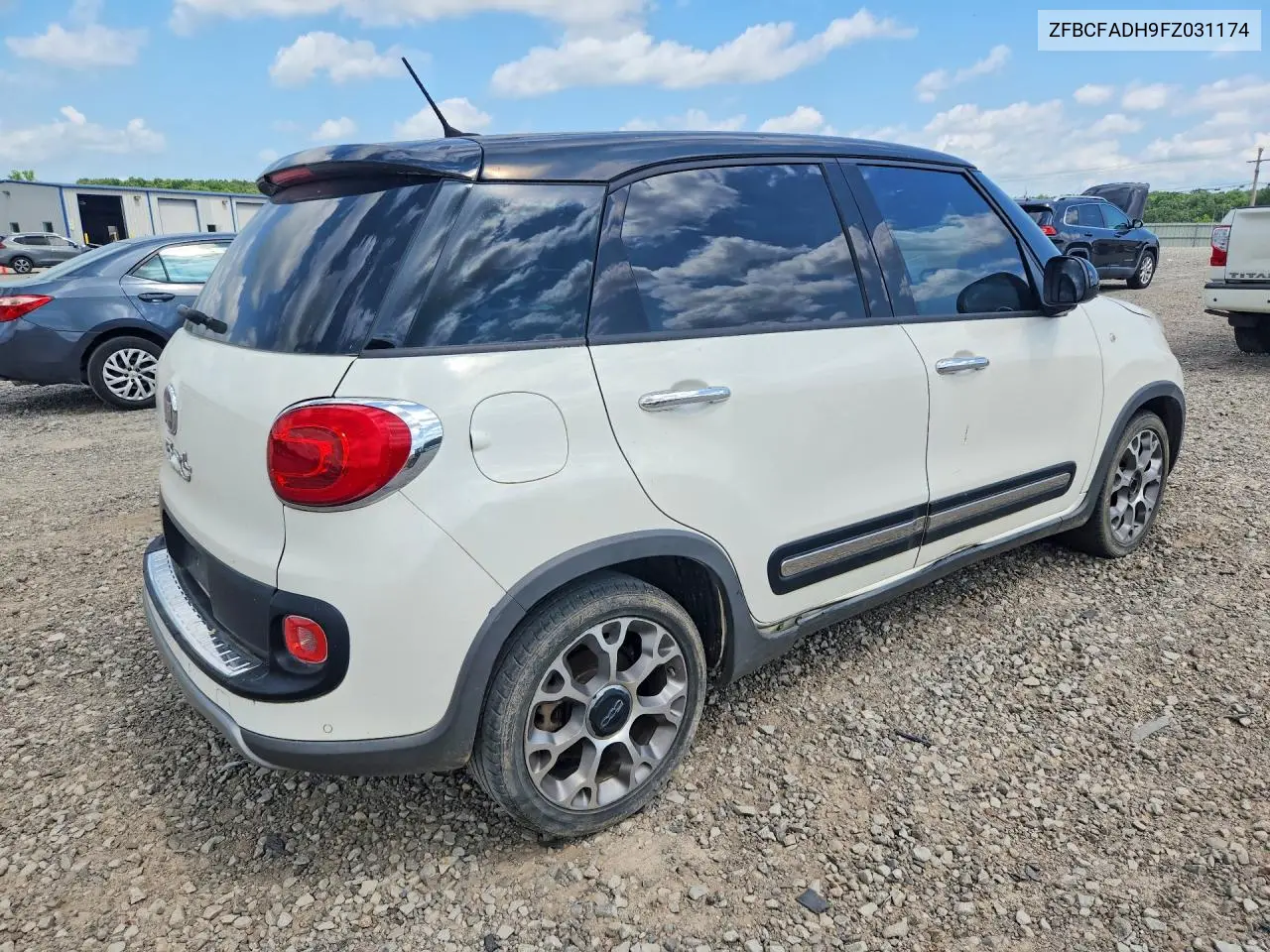 2015 Fiat 500L Trekking VIN: ZFBCFADH9FZ031174 Lot: 57902976