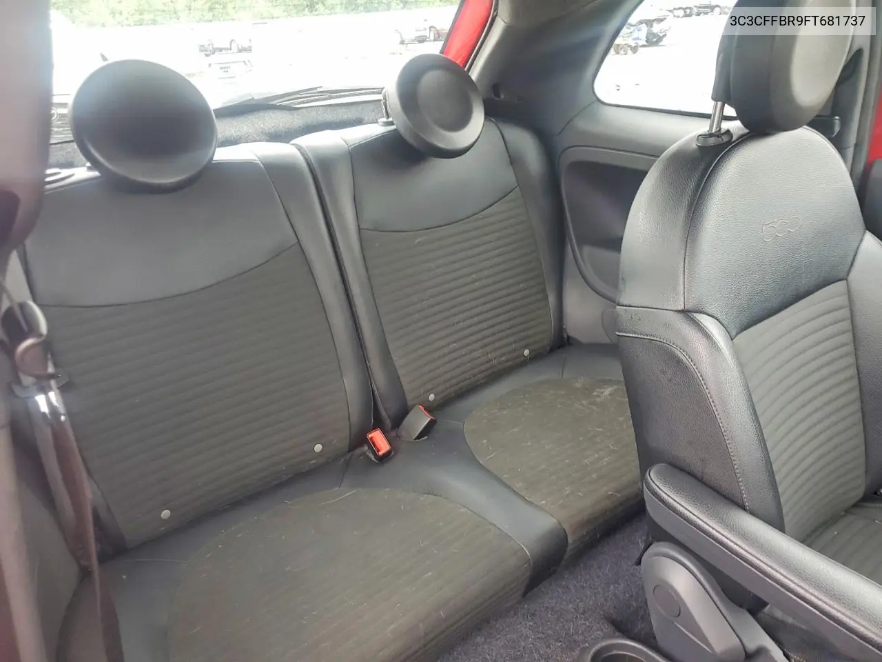 2015 Fiat 500 Sport VIN: 3C3CFFBR9FT681737 Lot: 58473776
