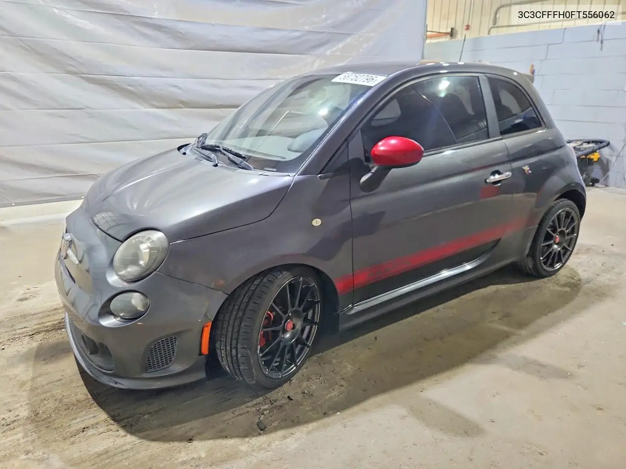 2015 Fiat 500 Abarth VIN: 3C3CFFFH0FT556062 Lot: 58752796