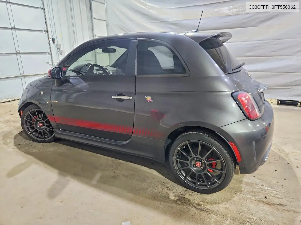 2015 Fiat 500 Abarth VIN: 3C3CFFFH0FT556062 Lot: 58752796