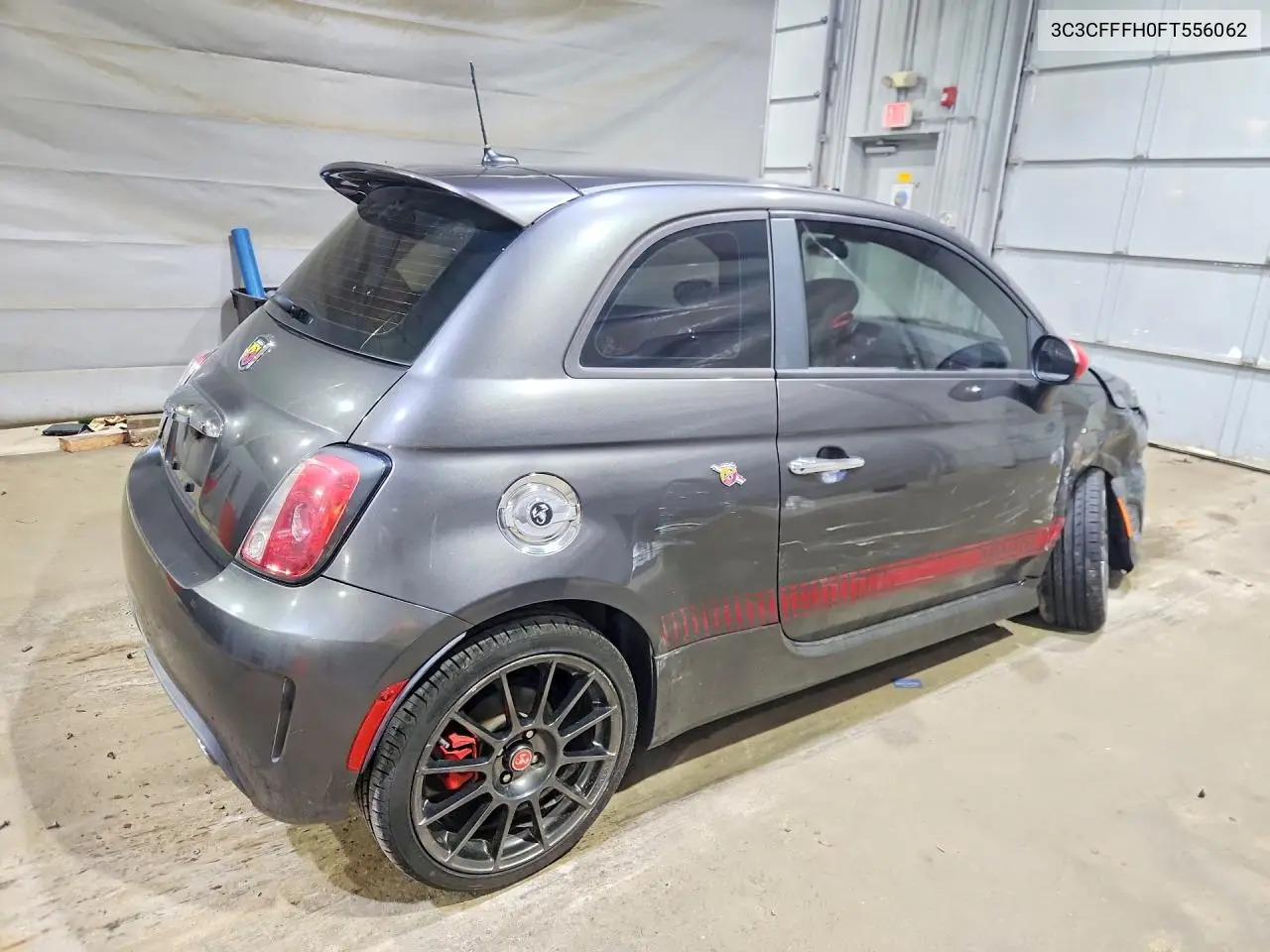 2015 Fiat 500 Abarth VIN: 3C3CFFFH0FT556062 Lot: 58752796