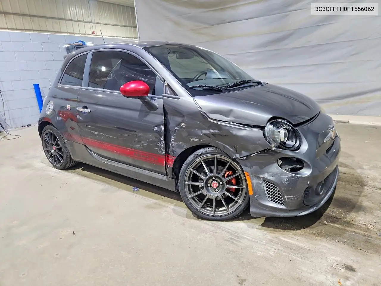 2015 Fiat 500 Abarth VIN: 3C3CFFFH0FT556062 Lot: 58752796