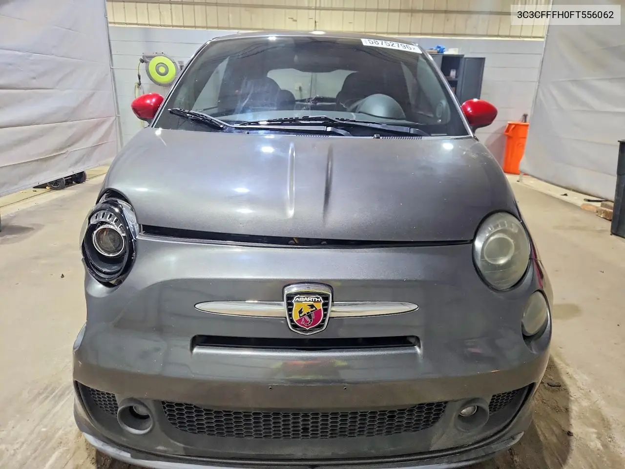 2015 Fiat 500 Abarth VIN: 3C3CFFFH0FT556062 Lot: 58752796