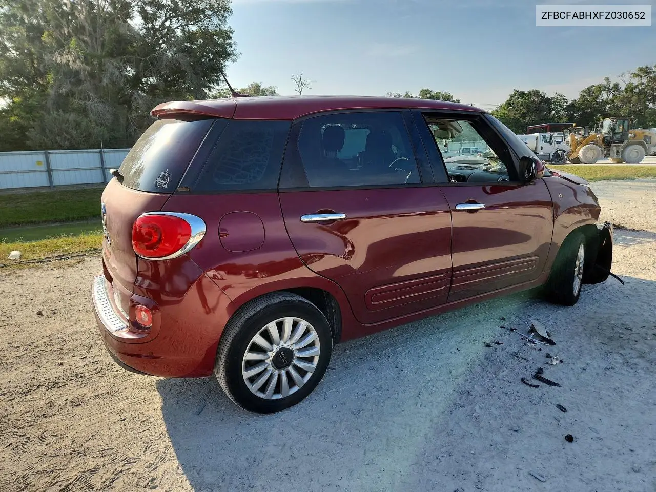 2015 Fiat 500L Easy VIN: ZFBCFABHXFZ030652 Lot: 59250786