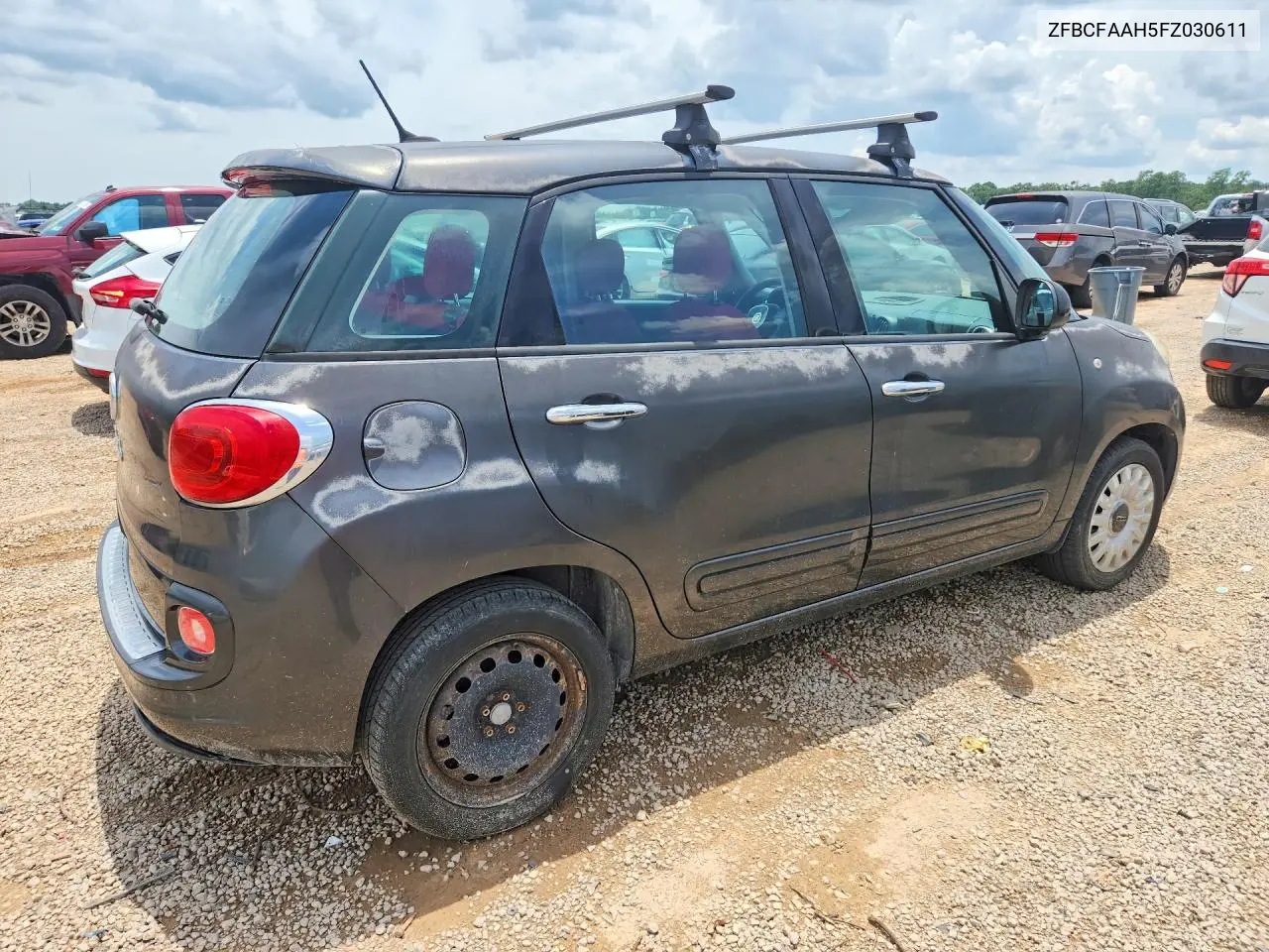 2015 Fiat 500L Pop VIN: ZFBCFAAH5FZ030611 Lot: 59909726