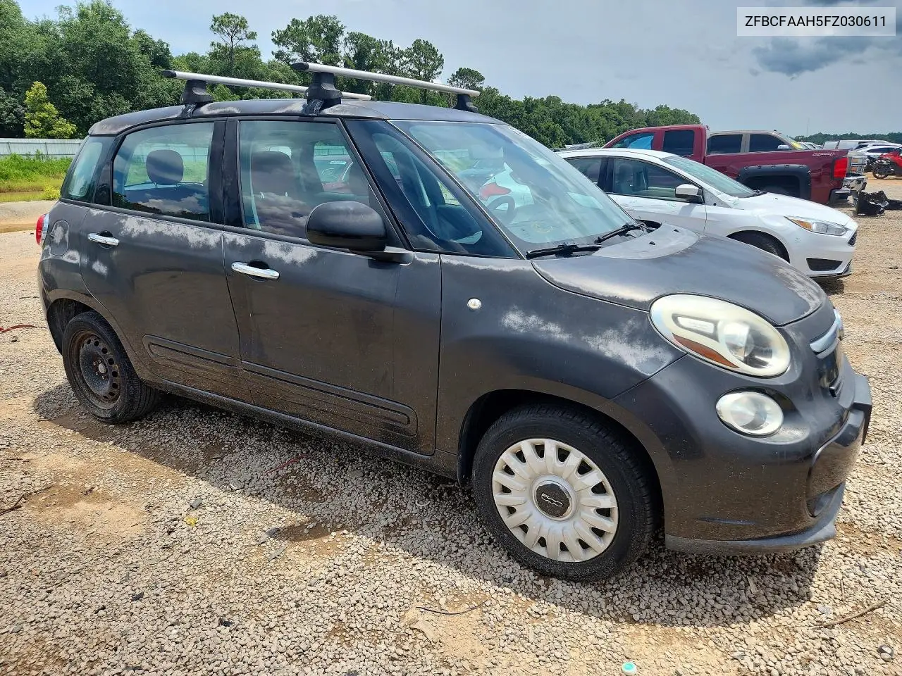 2015 Fiat 500L Pop VIN: ZFBCFAAH5FZ030611 Lot: 59909726