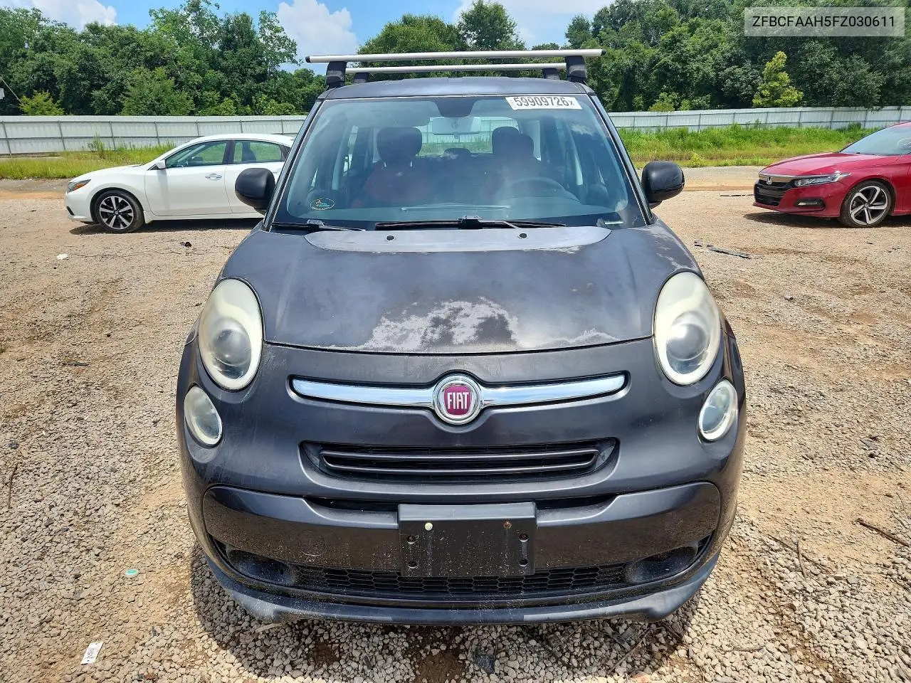 2015 Fiat 500L Pop VIN: ZFBCFAAH5FZ030611 Lot: 59909726