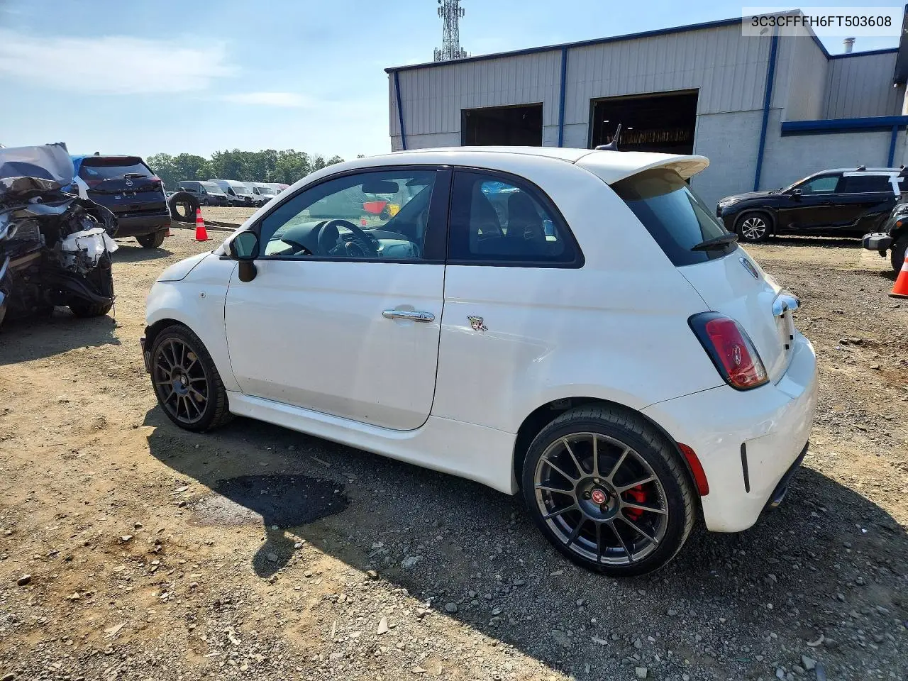 2015 Fiat 500 Abarth VIN: 3C3CFFFH6FT503608 Lot: 61013006