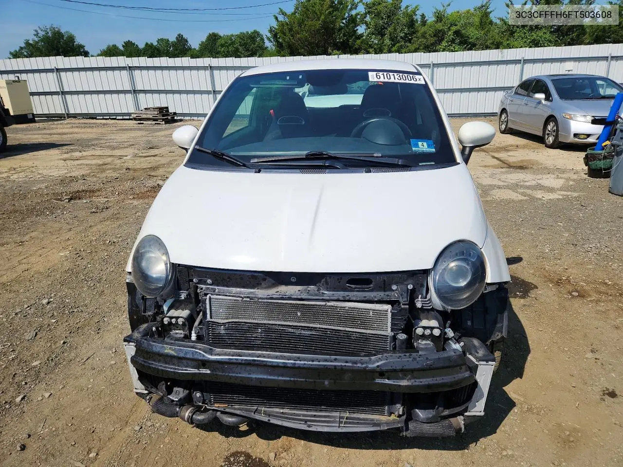 2015 Fiat 500 Abarth VIN: 3C3CFFFH6FT503608 Lot: 61013006