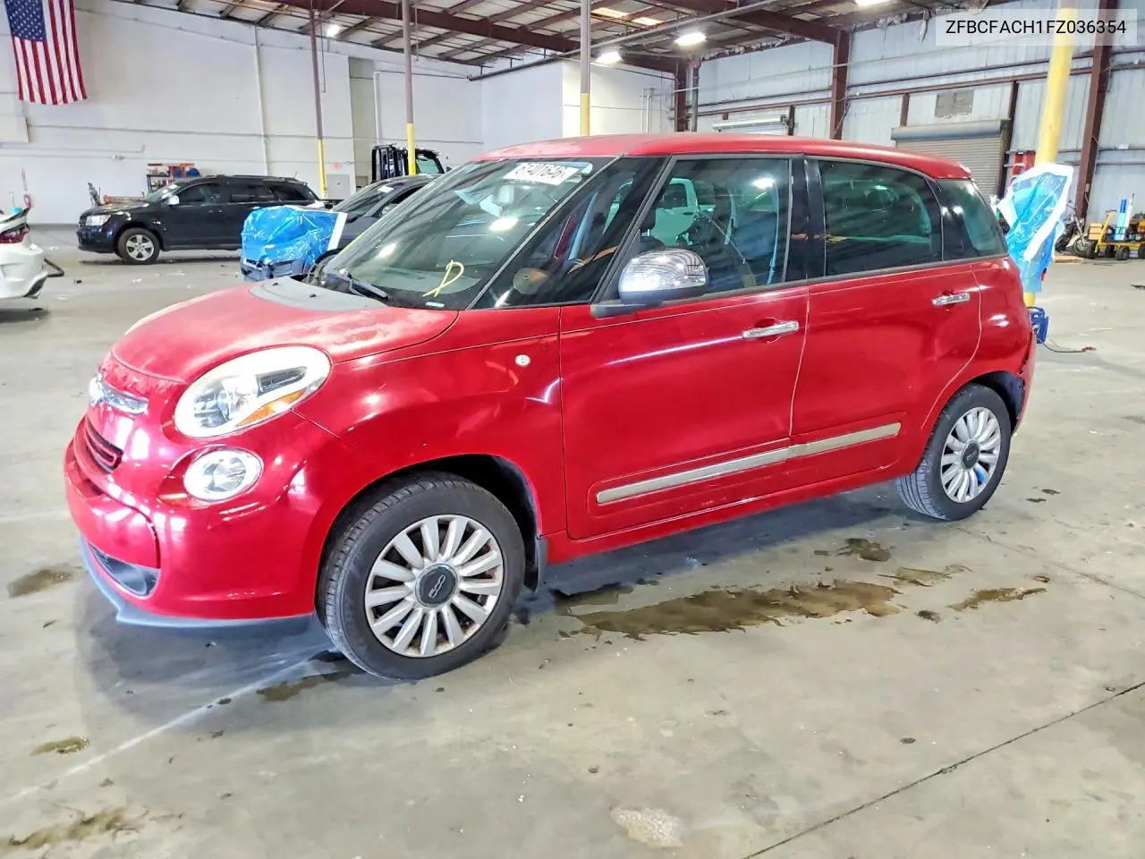 2015 Fiat 500L Lounge VIN: ZFBCFACH1FZ036354 Lot: 61401646