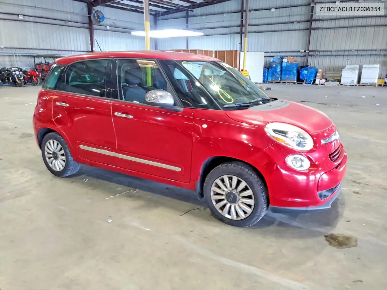 2015 Fiat 500L Lounge VIN: ZFBCFACH1FZ036354 Lot: 61401646