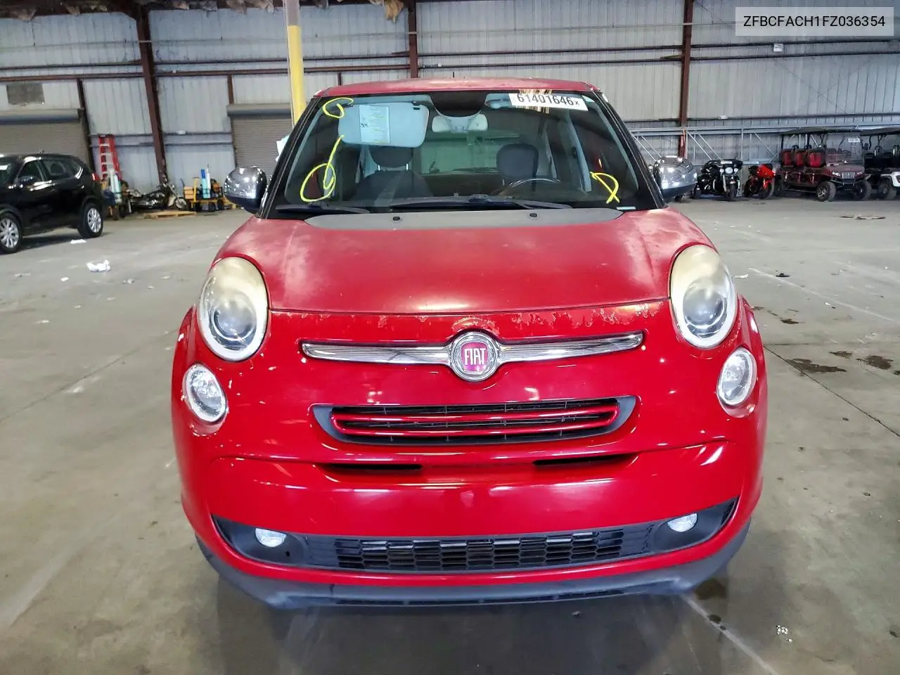 2015 Fiat 500L Lounge VIN: ZFBCFACH1FZ036354 Lot: 61401646