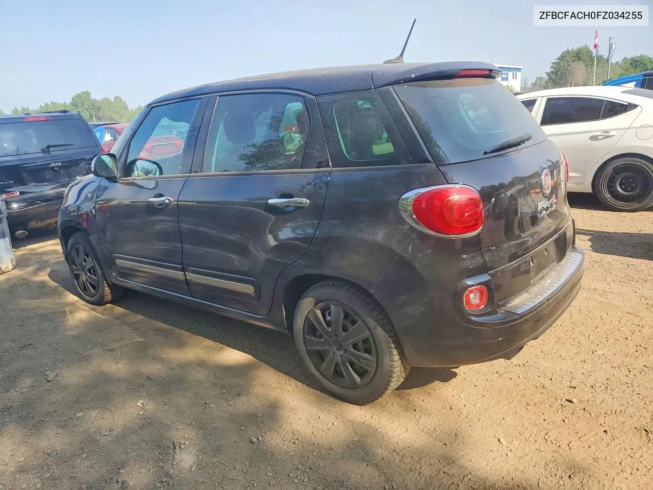 2015 Fiat 500L Lounge VIN: ZFBCFACH0FZ034255 Lot: 61521626