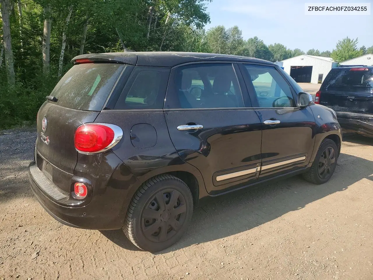 2015 Fiat 500L Lounge VIN: ZFBCFACH0FZ034255 Lot: 61521626