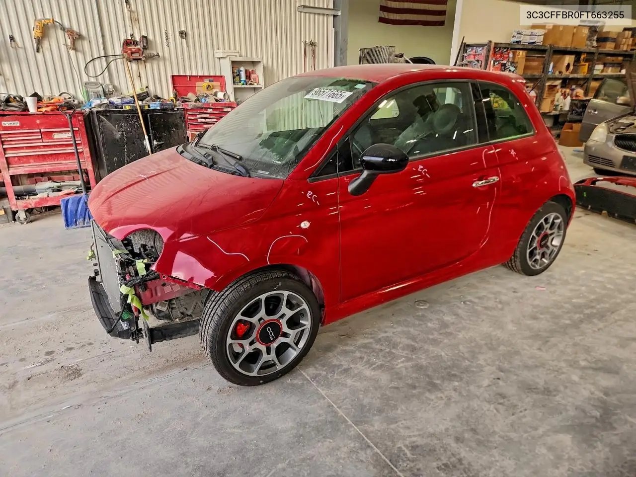 3C3CFFBR0FT663255 2015 Fiat 500 Sport