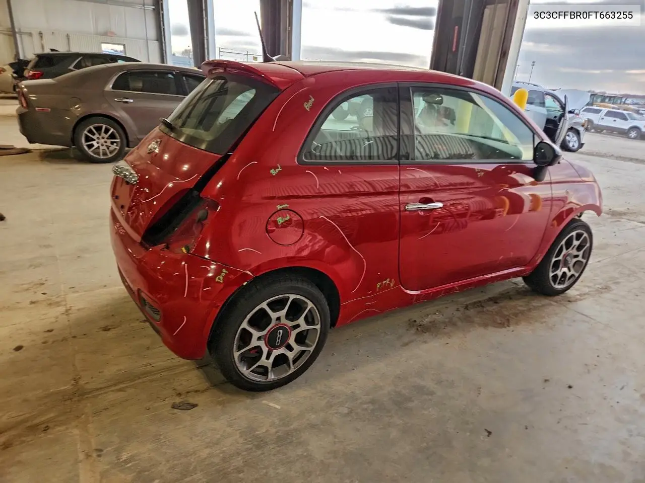 3C3CFFBR0FT663255 2015 Fiat 500 Sport