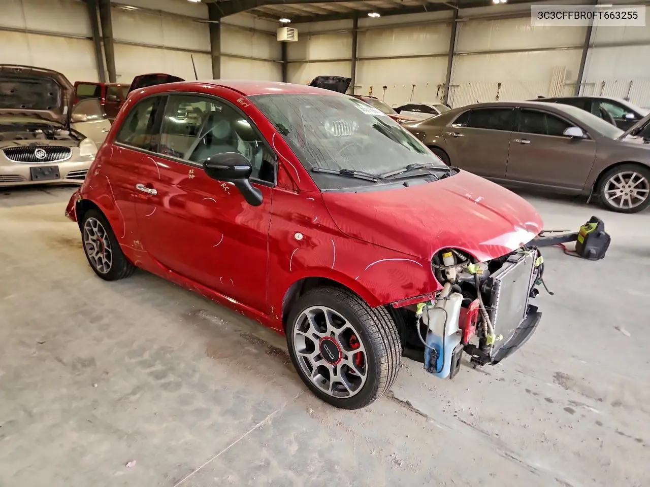 3C3CFFBR0FT663255 2015 Fiat 500 Sport