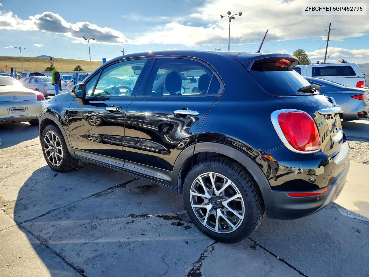 2016 Fiat 500X Trekking Plus VIN: ZFBCFYET5GP462796 Lot: 48809536