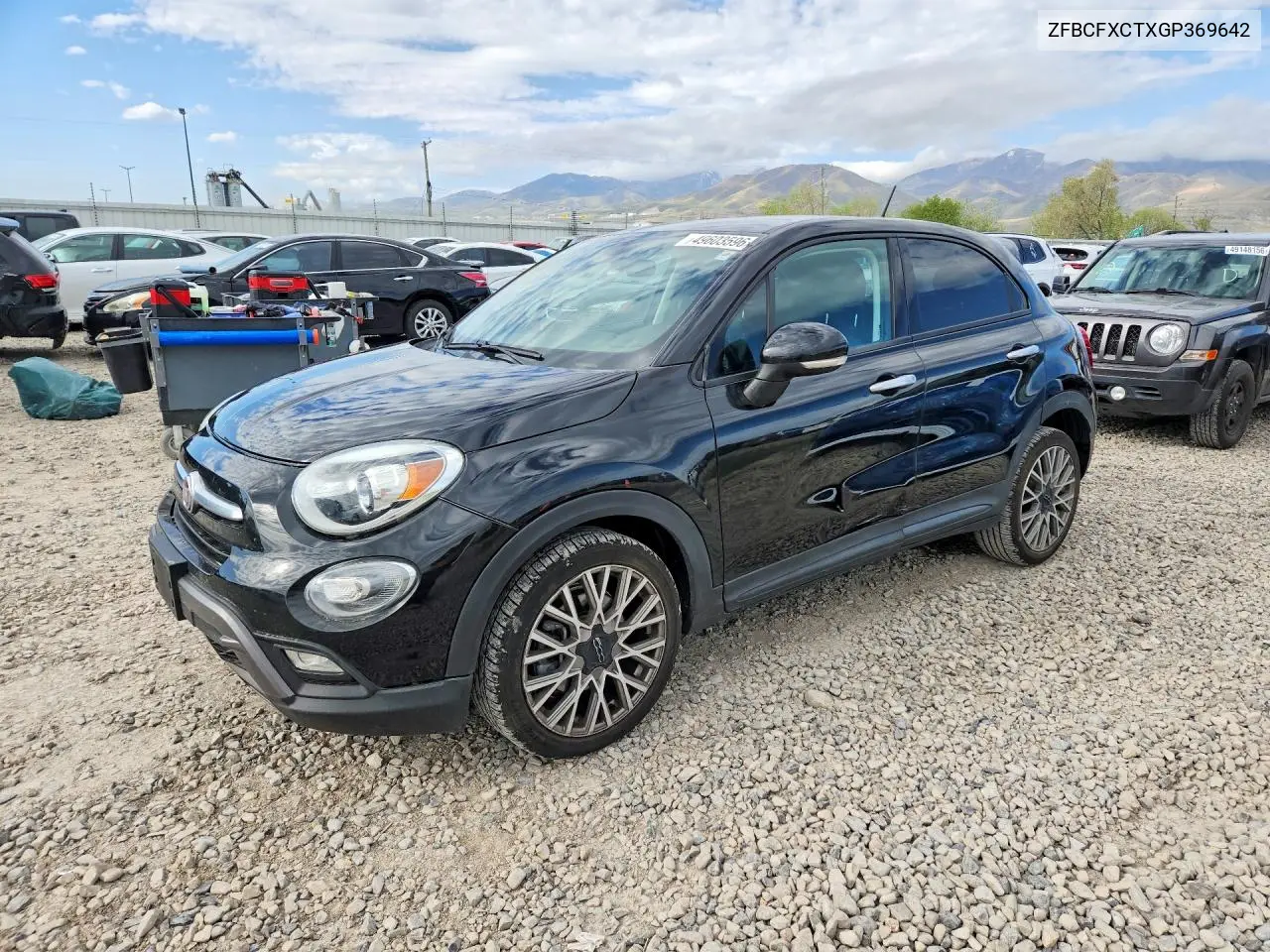 2016 Fiat 500X Trekking VIN: ZFBCFXCTXGP369642 Lot: 49603596