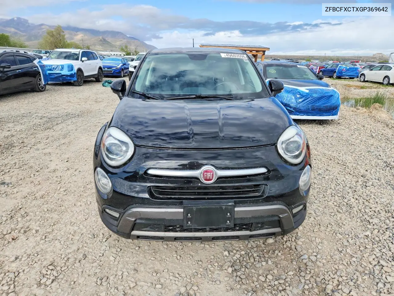 2016 Fiat 500X Trekking VIN: ZFBCFXCTXGP369642 Lot: 49603596