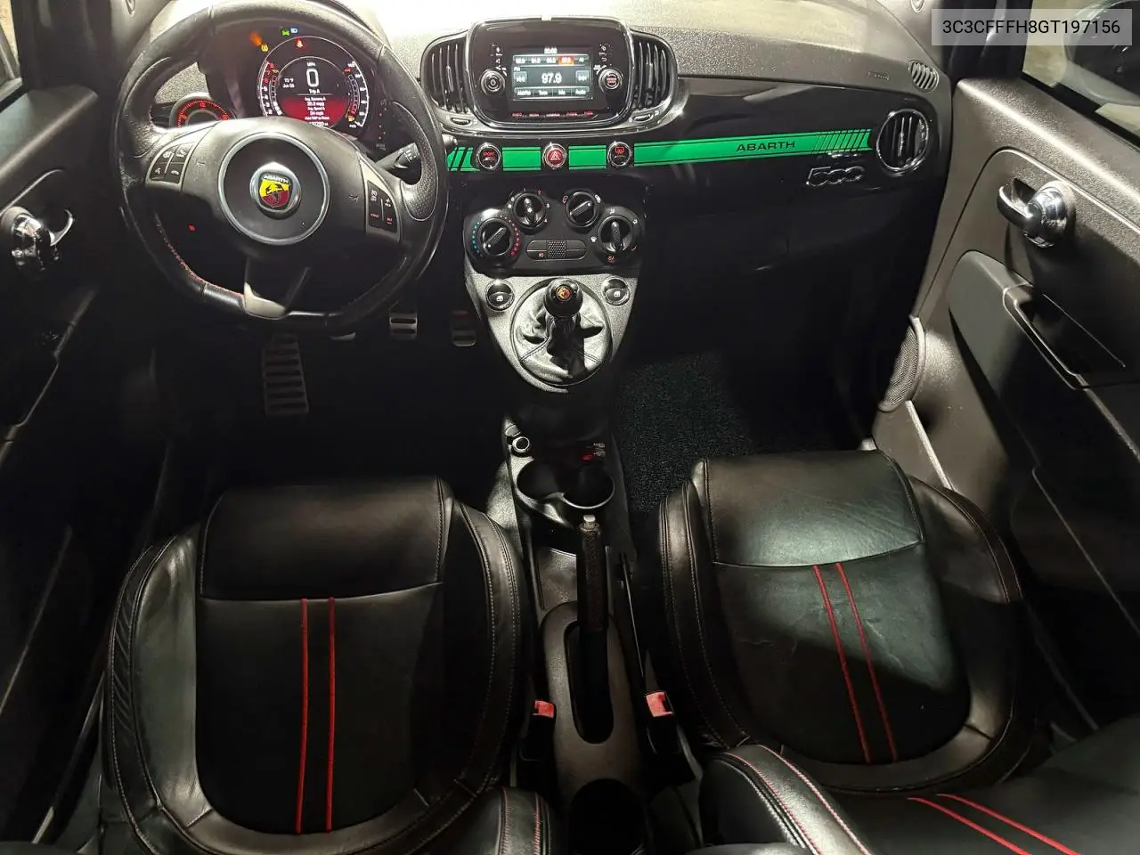 3C3CFFFH8GT197156 2016 Fiat 500 Abarth