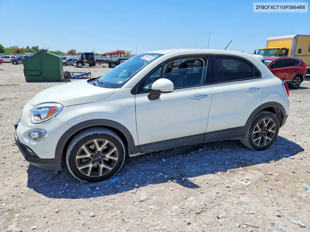 2016 Fiat 500X Trekking VIN: ZFBCFXCT1GP386488 Lot: 52991156