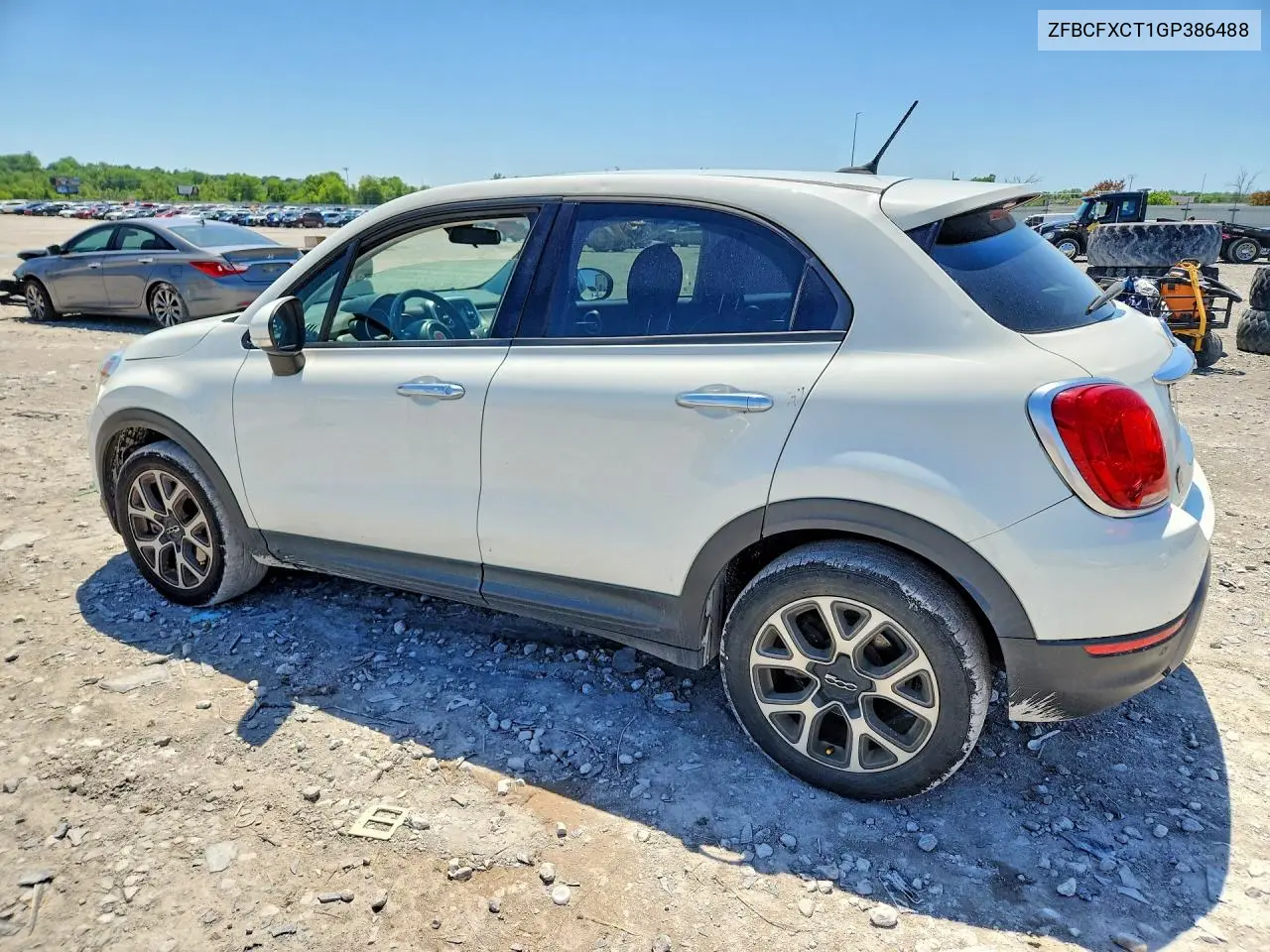 2016 Fiat 500X Trekking VIN: ZFBCFXCT1GP386488 Lot: 52991156